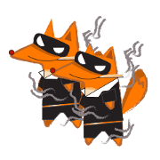 A Naughty Cool Fox