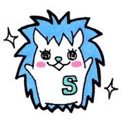 Sticker for the initial S
