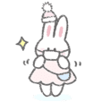 The fluffy bunny sticker 19