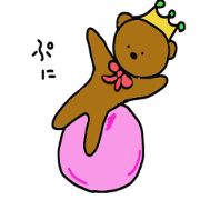 kuma-hime chan every day.