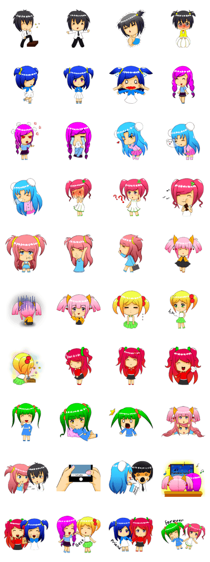 BFF Senior High School (Twintail ver.)