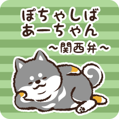 Pocha Shiba Aachan (Black)