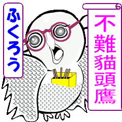Owl calling for happiness