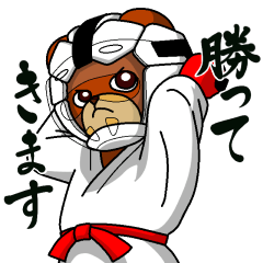 A little Karate fighter,Bear's Akkun 2