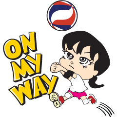 英語版 バレーボール好きのおさげちゃん Line スタンプ Line Store 英語版 バレーボール好きのおさげちゃん Line スタンプ Line Store