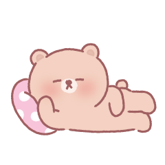 Lovely lazy bear