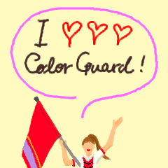 I Love Color Guard ! 1