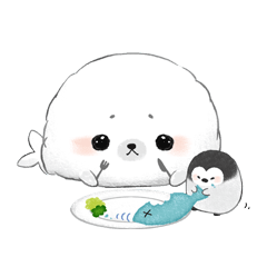 Shombori Azarashi Line Stickers Line Store