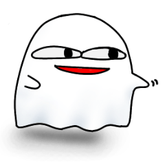 easy-to-use ghost sticker