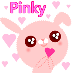 Pinky the little rabbit