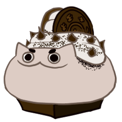 Meawbin : Cookie & Cream Muffin