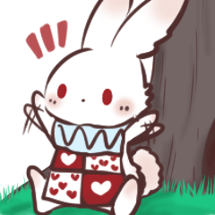 White Rabbit in Wonderland