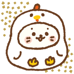 Sirotan winter warm sticker