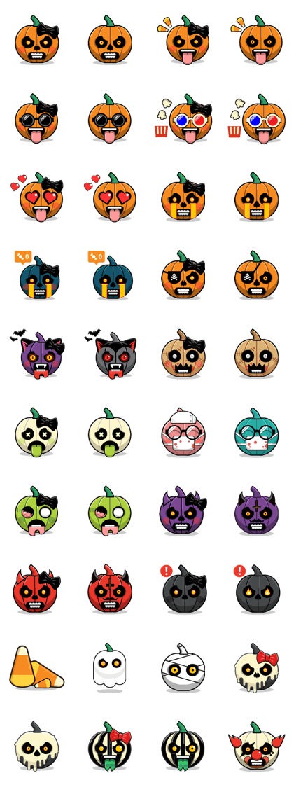 Pumpkin Patch - Halloween Emoji Meme
