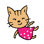 Winter messege from cat.
