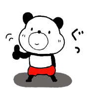 Chibipan in red pants
