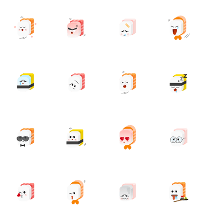 Sushi Combo: Meet the gang!