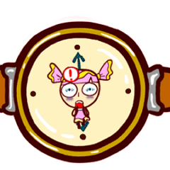 Animated Pink Candy 'Lucy' stickers 3