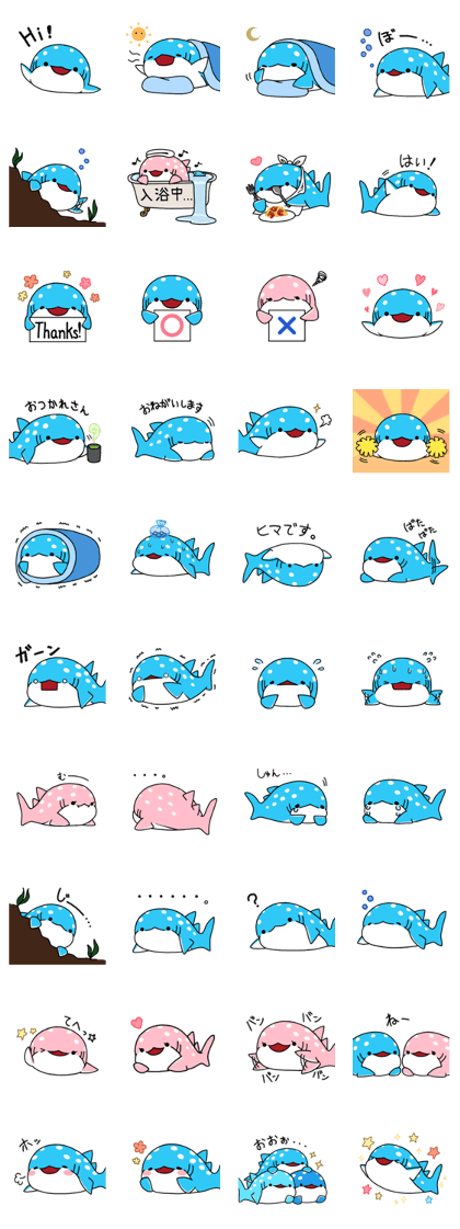 soft whale shark Mochibe