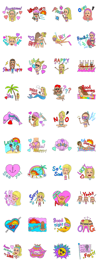 bebe sticker