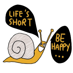 Snail @slow life.