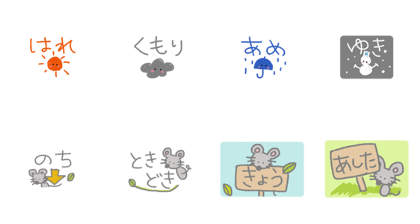 Simple Weather Sticker