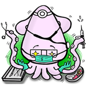 Adorable Doctor Squid In Action!