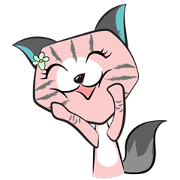 Bubu the Cat Chat Stickers