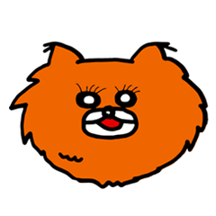 Pomeranian pomeko – LINE貼圖| LINE STORE