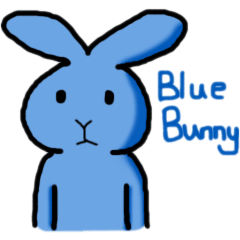 Blue Bunny Standard Expression