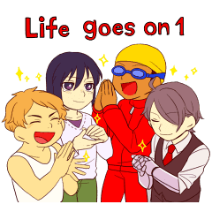 Life Goes On 1 人生は続くスタンプ Line スタンプ Line Store