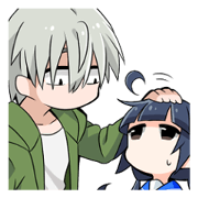 young man and high school girl