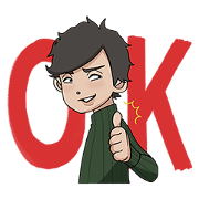 Yoshiyuki-kun Sticker