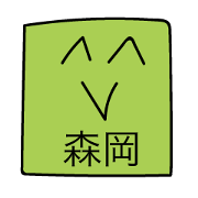 Avant-garde Sticker of Morioka