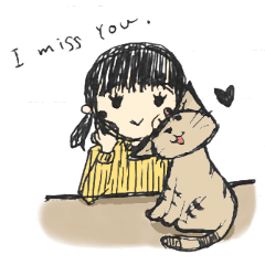 Doodles cat close