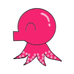 Octopus Boy "TAKOSUKE" Sticker