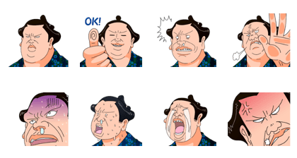 THE uncle6 rt sticker series