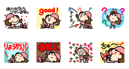Pretty reaction 1 of a hat girl.