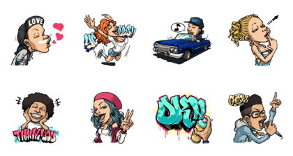 HIPHOPSticker 4