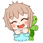 Mayu and Yurina want to play! Sticker