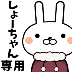 Sho-chan exclusive rabbit