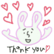 Loose cute look animals Sticker