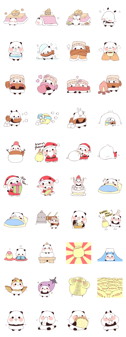 Yururin panda winter ver.