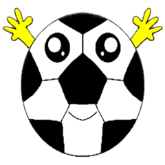 A living soccer ball