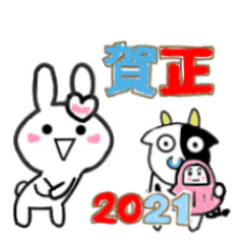 Rabbit's sticker2