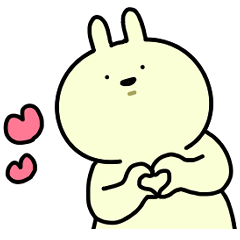 うさぎの日常スタンプr Line スタンプ Line Store