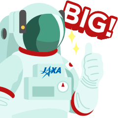 JAXA "BIG" Space Stickers