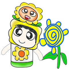 Mr. Tamura and flower ..^^