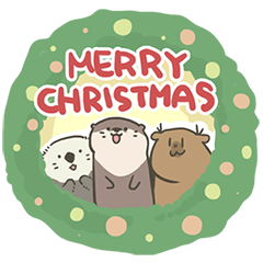 Loc's Otter - Merry Christmas