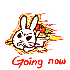 naughty rabbite 'Popo'2 (animation)